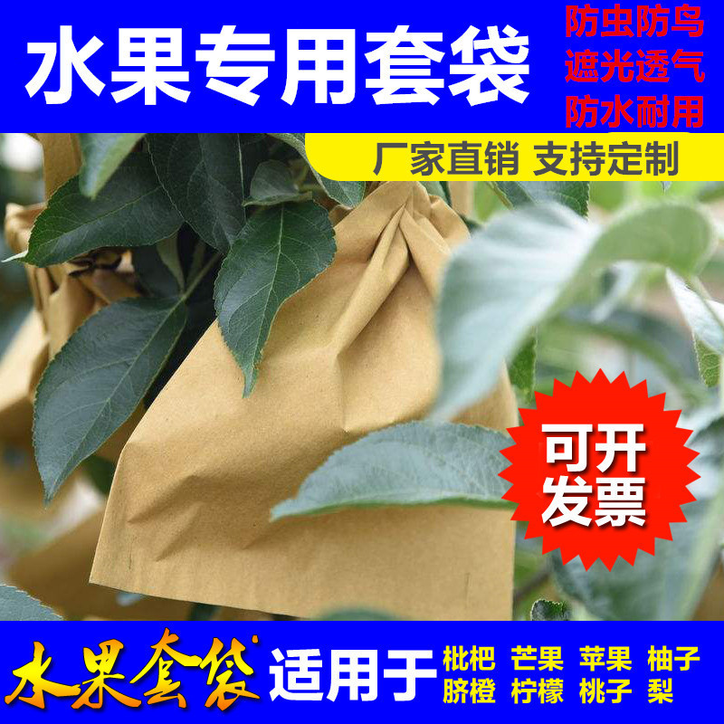 Мешок для фруктов, бумажный мешок для фруктов, мешок для фруктовых деревьев, цитрусовый, однослойный и двухслойный, мешок для навалов апельсинов