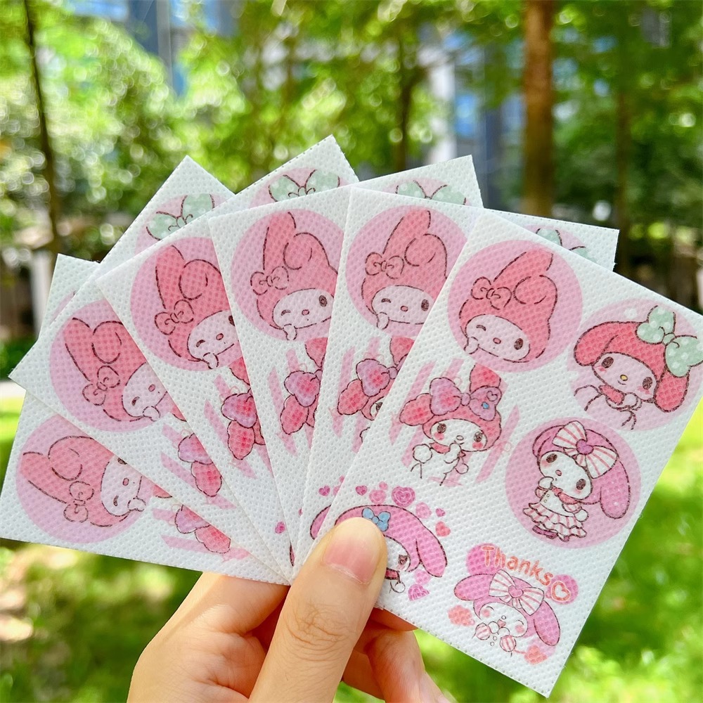 Summer New Cool Kidsren's Baby Outdoor Plant Essential Oil Portable Fragrance Patch Cartoon Essential Oil Patch Small Pudding