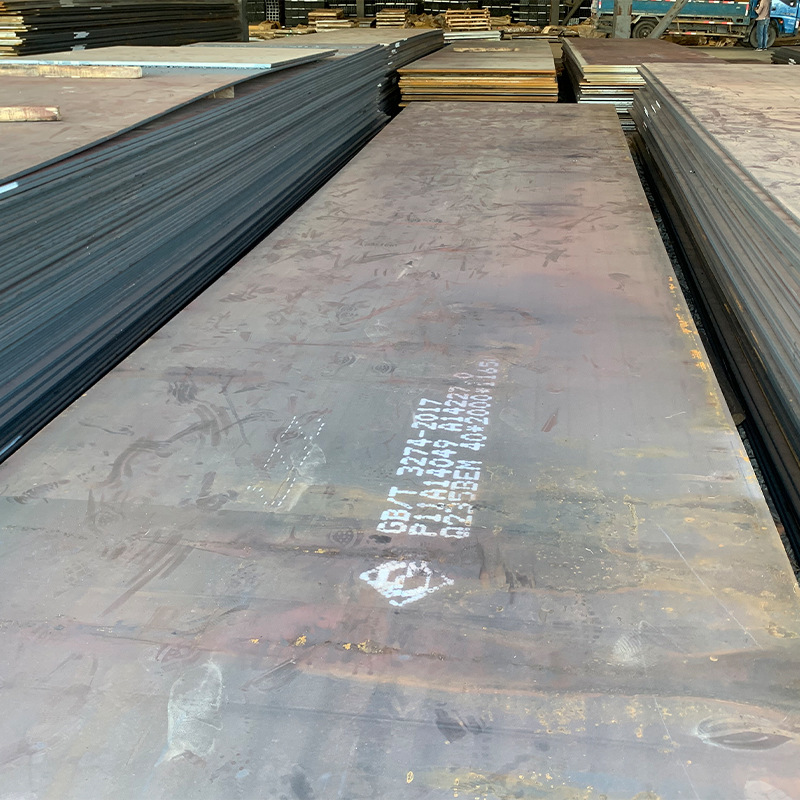 Guangdong Wholesale Hot-Rolled Steel Plate Industrial Cold Plate Q235B Structure Standard Galvanized Plate Open Flat Plate Manufacturer Supply