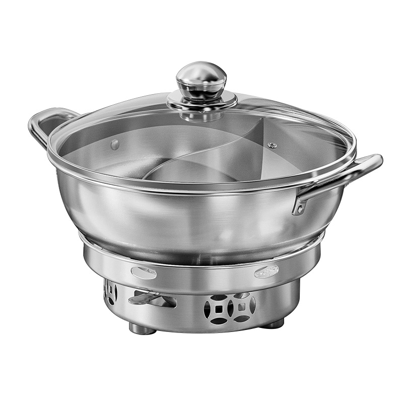 Solid Alcohol Stove Small Hot Pot Commercial Household Dry Pot Pot Outdoor Portable Special Small Pot Pot Lamp Stove