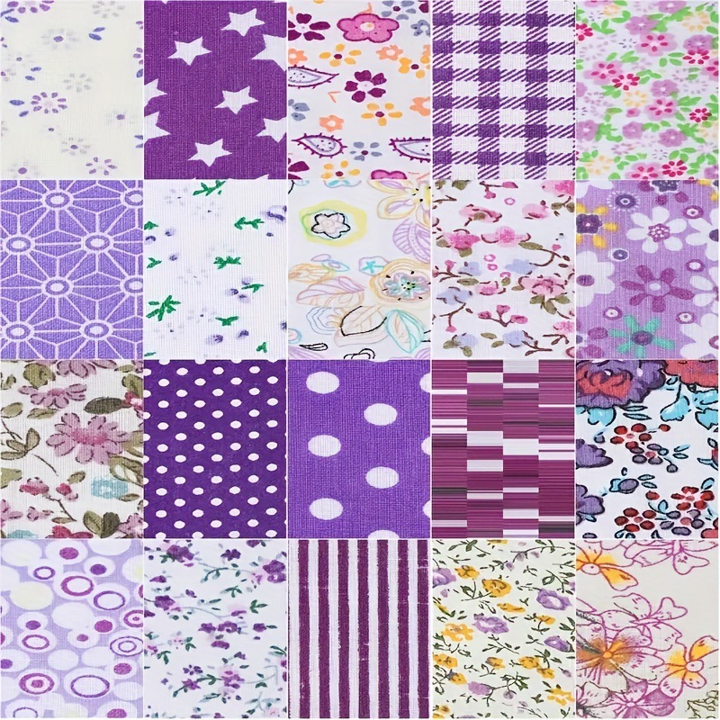 Geometric Pattern Fabric Strip Set Patchwork Quilting