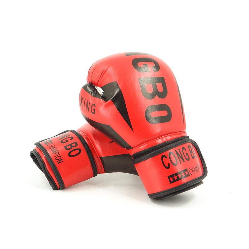 Adult Boxing Gloves, Sanda Gloves, Fighting Training Gloves, Breathable and Durable Gloves for Training and Fitness