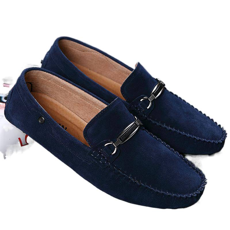 New Casual Shoes K, New Suede Leather Bean Shoes,-- # Standard Leather Shoe Size. Batch