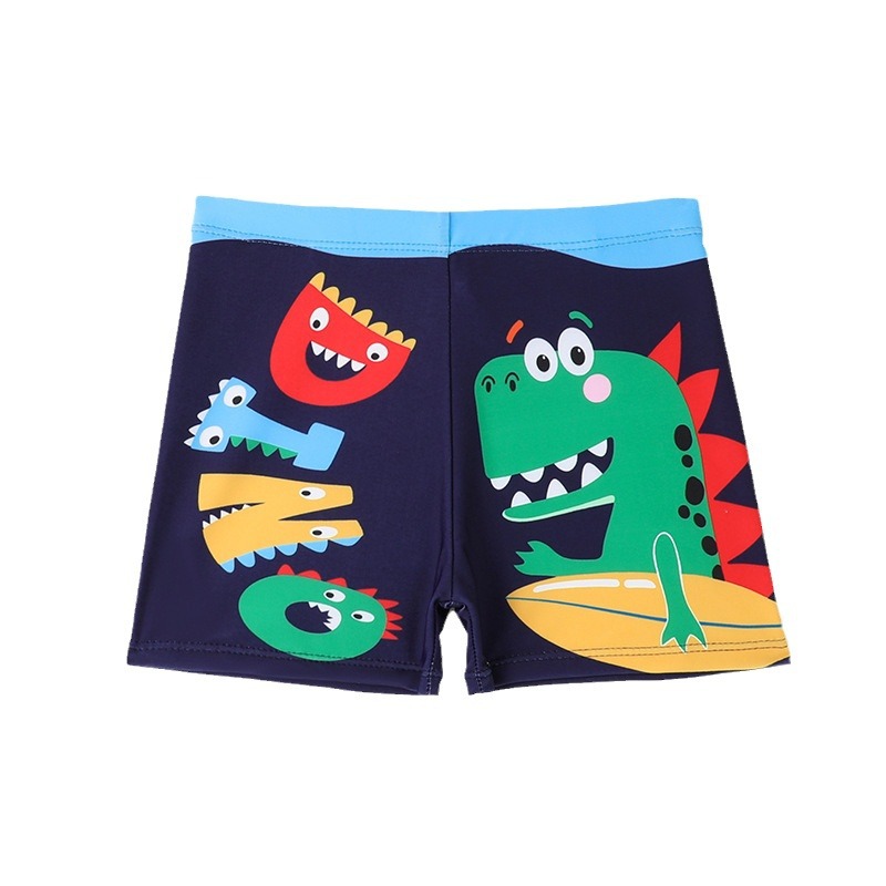 Cartoon boys swimsuit baby swimsuit good fabric boys small and medium-sized children swimming trunks a generation of children's swimming trunks