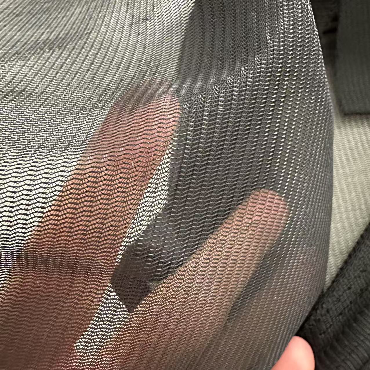 Anti-Mosquito Car Sunshade with Velcro Adhesive Backing, Mesh Breathable Rv Door Curtain, Outdoor Camping Insect-Proof Cover