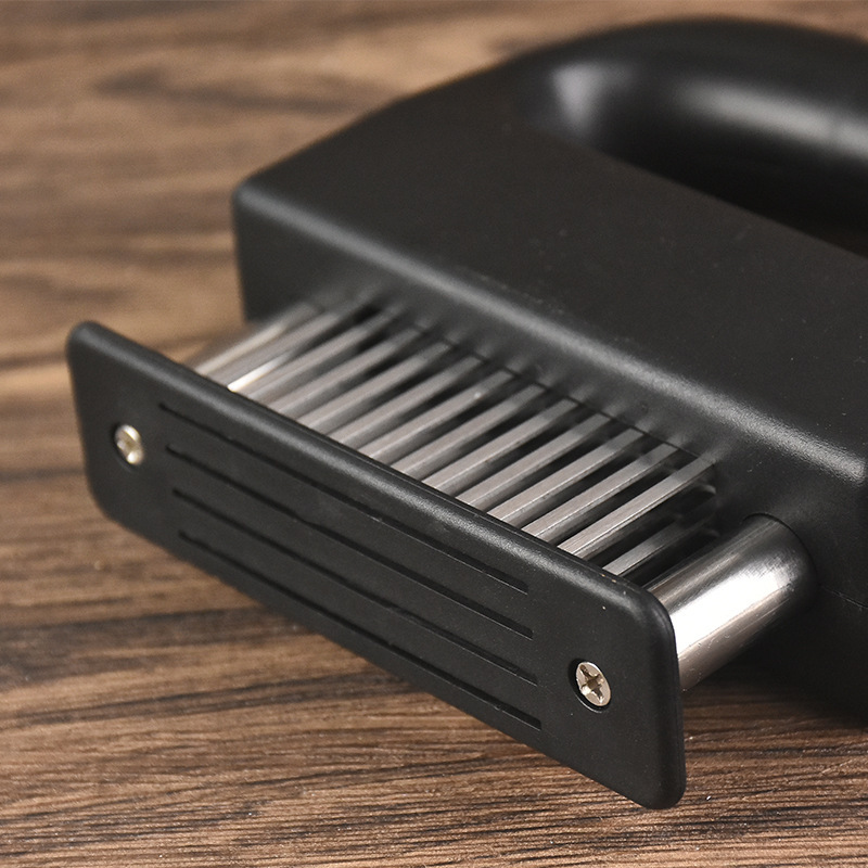 420J2 Stainless Steel 48-Pin Meat Loosener Kitchen Household Tenderizer Hole Tendon Breaker Hammer Meat Insertion Needle