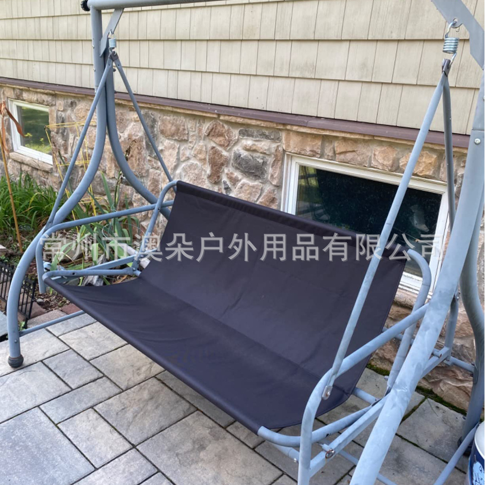 600D Thickeneded Fabric Load-Bearing Replaceable Swing Seat Cover Outdoor Rainproof Garden Seat Cover