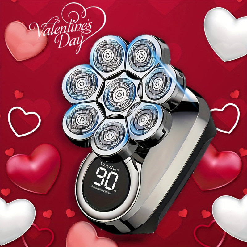 2026 Новый Кросс-Бордер 9D Профессиональная Электрическая Бритва для Мужчин 6-в-1 Набор для Укладки Бороды (Кросс-Бордер