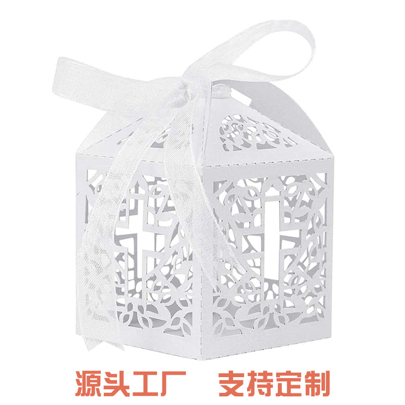 Кросс-холлловская конфетная коробка Свадебные принадлежности для декорации Подарочная коробка для конфет Коммунион Конфетная коробка