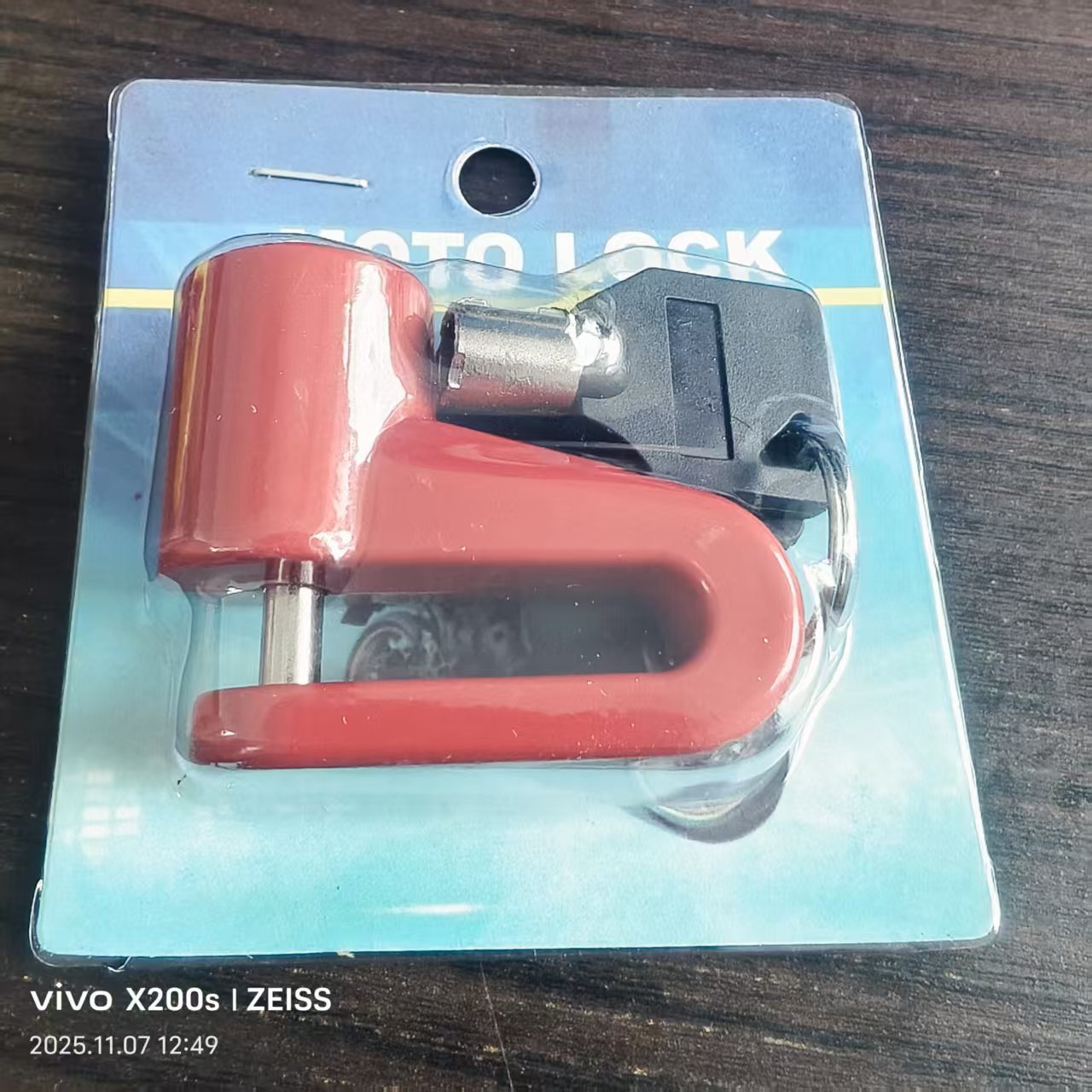 Bicycle Disc Brake Lock Mountain Bike Motorcycle Electric Vehicle Mini Anti-Theft Portable Disc Brake Lock Small Card