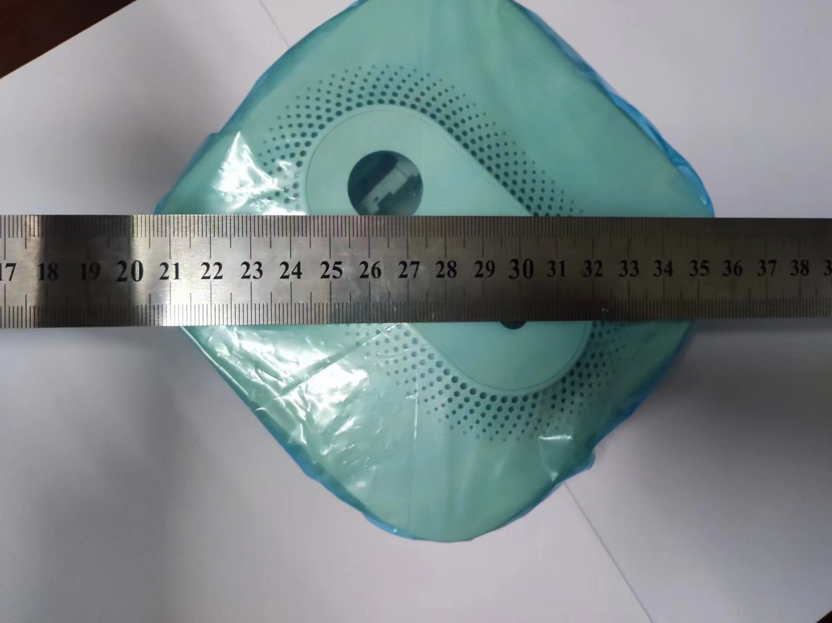 Spot disposable elastic mouth protective film smoke alarm cover anti-ash plastic cover disposable film cover wholesale