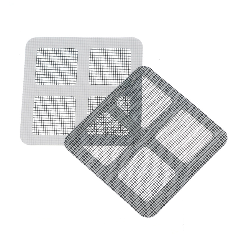 Screen Repair Patch, Door and Window Drainage Hole Patch, Self-Adhesive Patch, Hole Patch, Anti-Mosquito Net Screen Repair Patch
