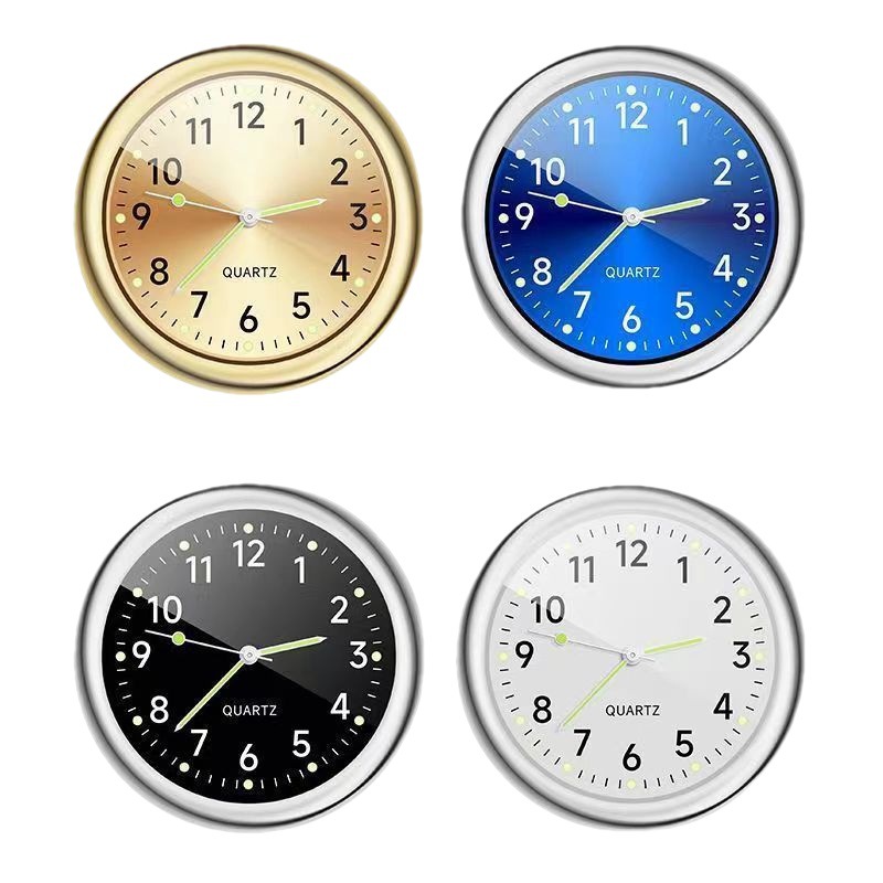 New fashion car watch car clock luminous decorative car clock metal car Watch head 40mm