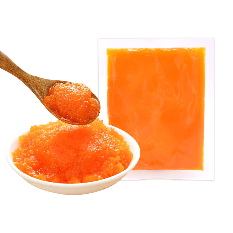 Salted egg yellow paste 2.5kg commercial catering baked egg yolk stuffing sushi stuffing cake quicksand stuffing salted egg yellow sand