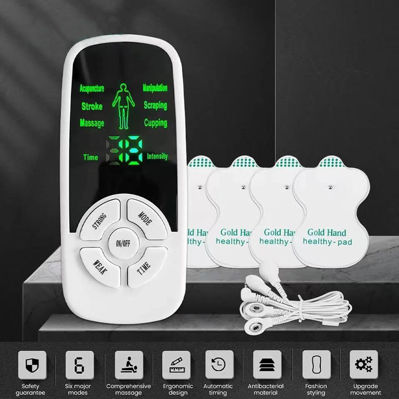 Manufacturer Wholesale Physiotherapy Instrument Multifunctional Cervical Spine Massager Meridian Massager Waist Electrotherapy Pulse Physiotherapy Instrument