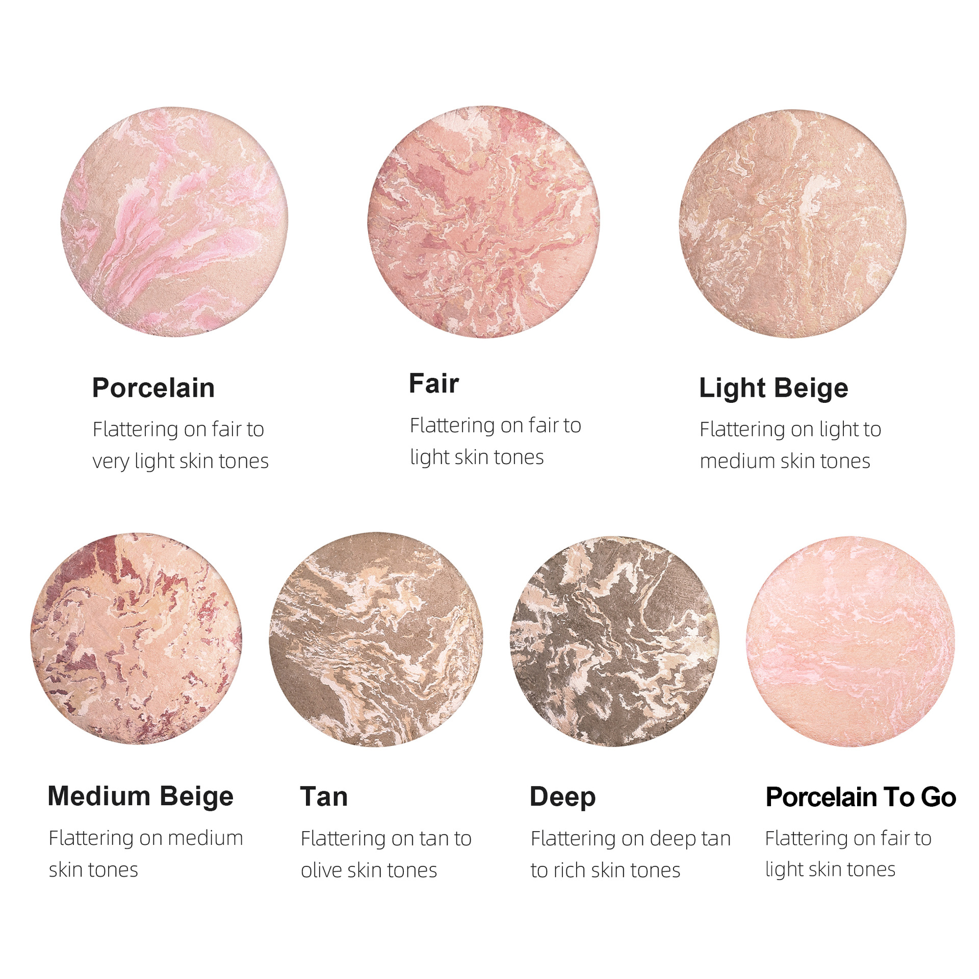 Cross-Border High-Gloss Contouring Powder Cake Pearlescent Oil-Control Baking Powder Handaiyan Concealer Powder Cake Makeup