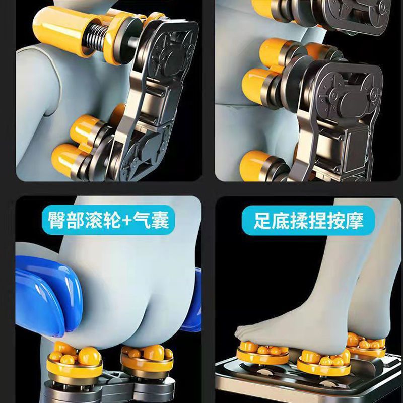 Massage Chair Home Full Body Luxury Middle-Aged and Elderly Multi-Functional Intelligent High-End Cervical Spine Massager Sofa