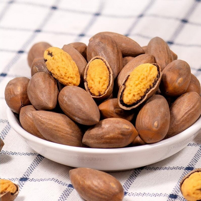 Newly Roasted Torreya Nuts in Bags 500g, Xiangfei Zhuji Fengqiao Specialty Torreya Nuts in Bulk Extra Large 250g Wholesale