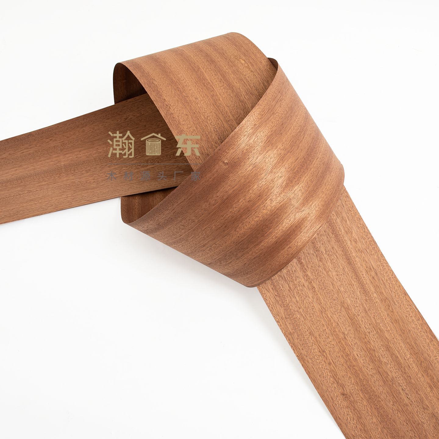 Natural Sapele Red Solid Wood Veneer Wedding Floral Wood Strips Wood Chip Material Furniture Board Renovation Handmade Veneer