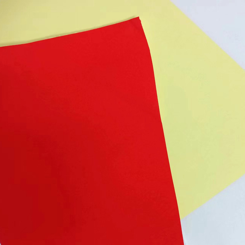 Non-Woven Flocking Fabric Custom Release Paper Flocking Paper Composite Material Custom Pvc Flocking Blown Film Wholesale