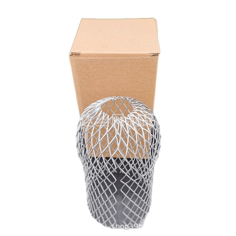 Cross-border gutter net cover guard leaf blocking anti-clogging downspout pipe eaves leaf blocking stagnant water aluminum net
