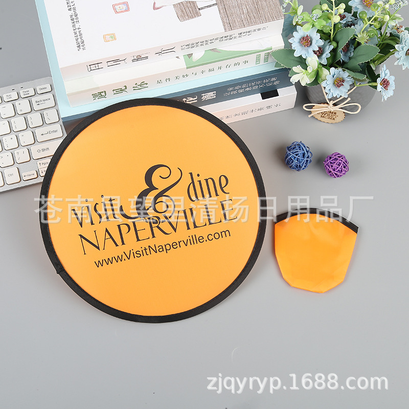 Folding Fan Frisbee Group Fan Folding Frisbee Fan Advertising T-shaped Fan Hoist Fan Mini Banana Fan