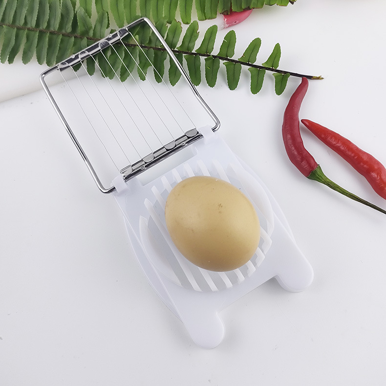 Multi-functional egg cutter stainless steel half-cut egg slicer creative two-in-one multi-functional egg splitter