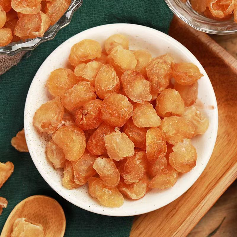Seedless Longan Meat, Bulk Dried Longan Meat, 80% Dried Snacks, Suitable for Soaking in Water or Cooking in Soup, Wholesale Price Fruit