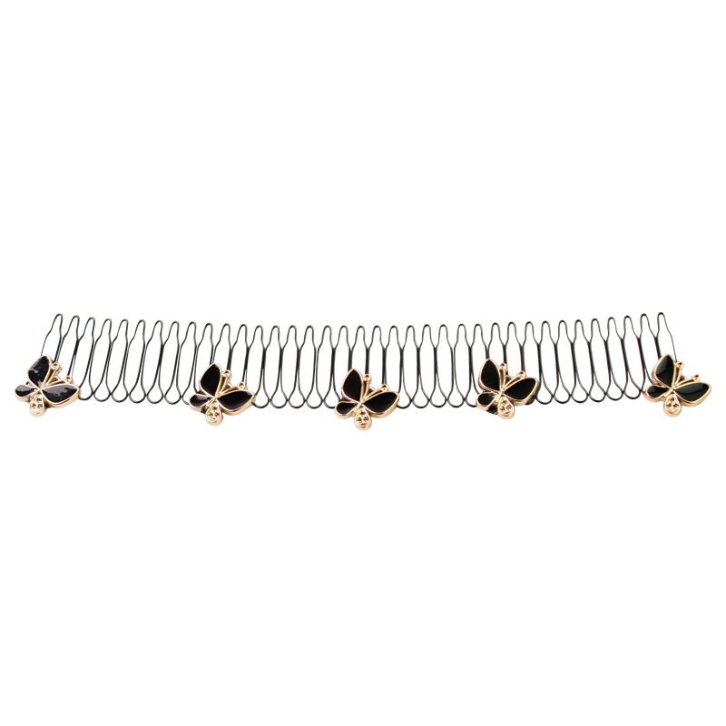 Korean Style Women's New Camellia Lala Hair Comb High-end Hair Finishing Artifact Headband Headwear Hair Accessories