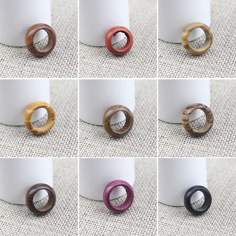 Оптовая продажа кольца для бега с ручной нитью DIY бусины мягкие кисточки аксессуары для пальцев