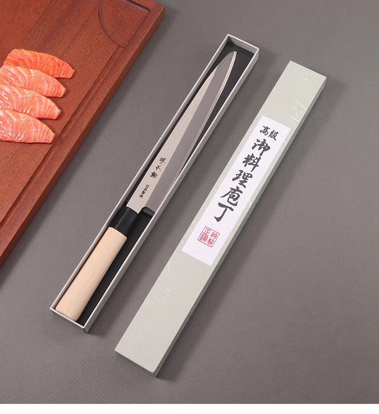 Kobe Unboku Japanese Sashimi Knife Fish Sushi Knife Chef's Knife Sashimi Filleting Knife Salmon Special Knife