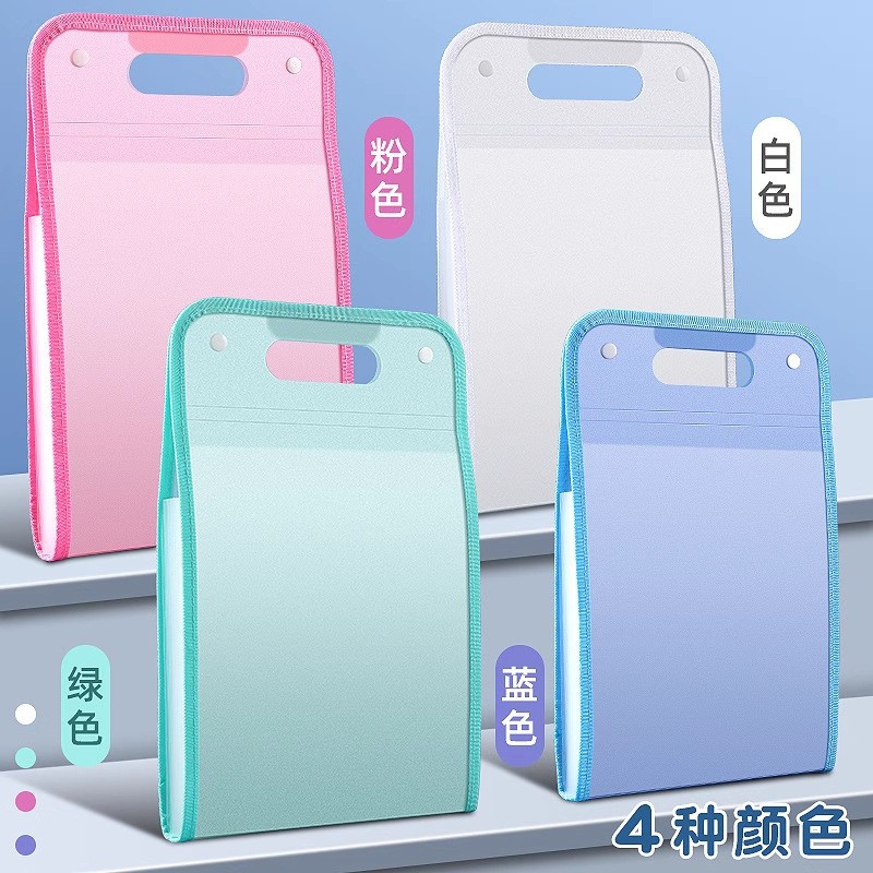 Папка вертикальная A4 для тестовых бумаг, сумка для хранения бумаги, классификация, аккордеон, большой объем, 13 отсеков