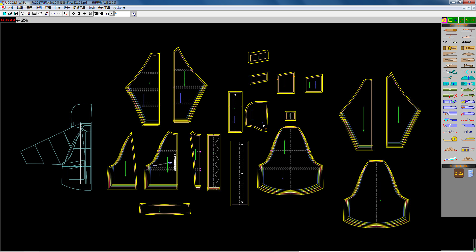 Jk Paper Pattern Jk Plaid Skirt Pants Dress Cotton Coat Double-Sided Woolen Studio Original Design European and American Style