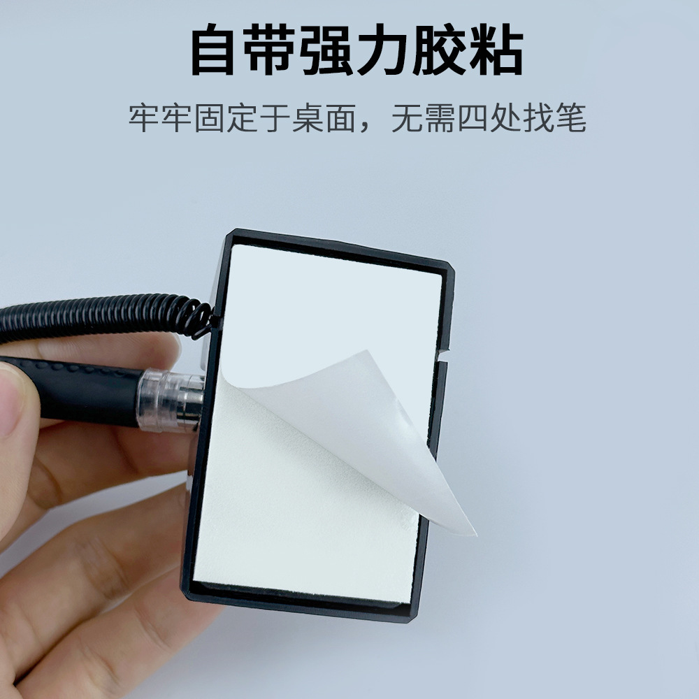 Desk pen logo fixed signature pen bank counter pen advertising desktop paste gel pen