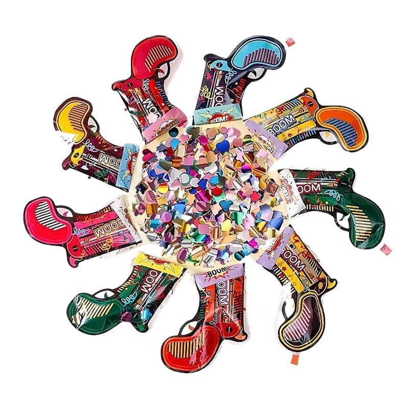 2026 New Year Fireworks Small Cannon Handheld Fireworks Gun New Year Decoration Supplies Year of the Horse Spring Festival Atmosphere Photo Props