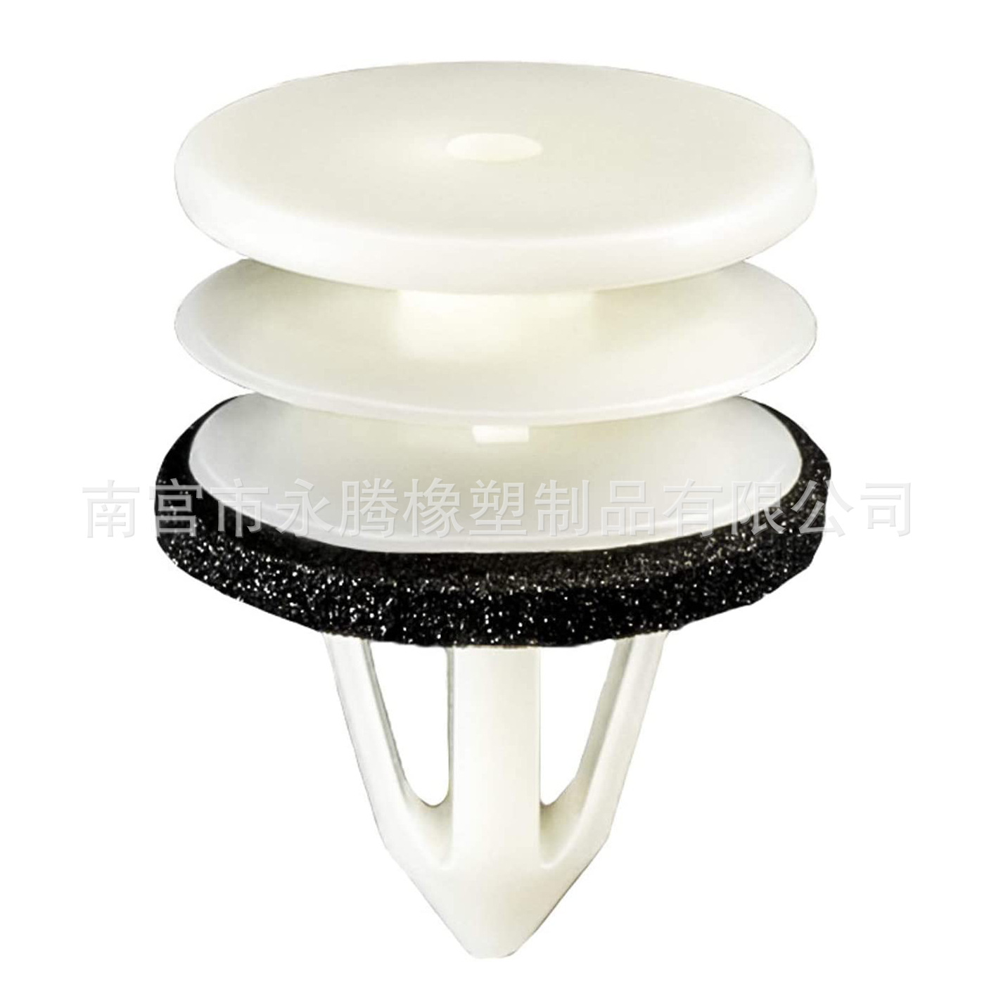 11519031 car buckle car door panel interior fixing buckle cross-border with shockproof washer plastic buckle