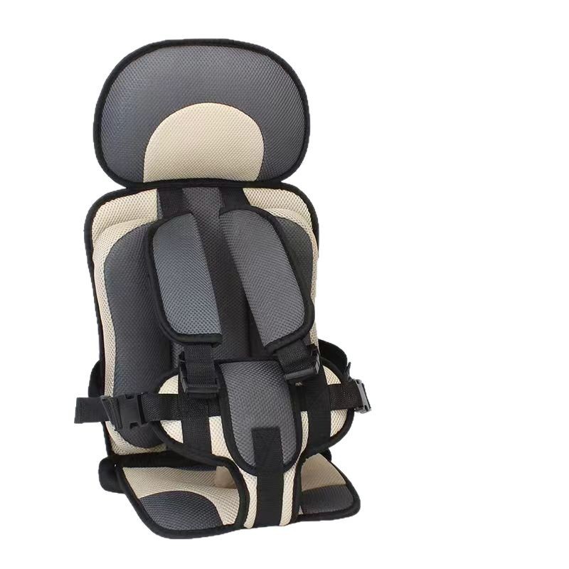 Children's Seat Cushion Simple Portable Baby Car Heightened Cushion Car Standard Seat Cushion for 6 Years Old