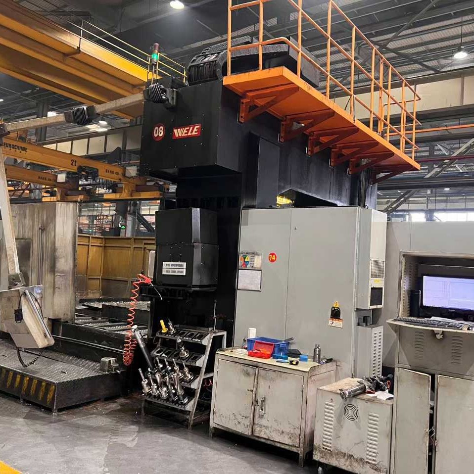 Handle Used Wei Li Lb-428Z Gantry Machining Center Spindle Speed 6000 in Stock