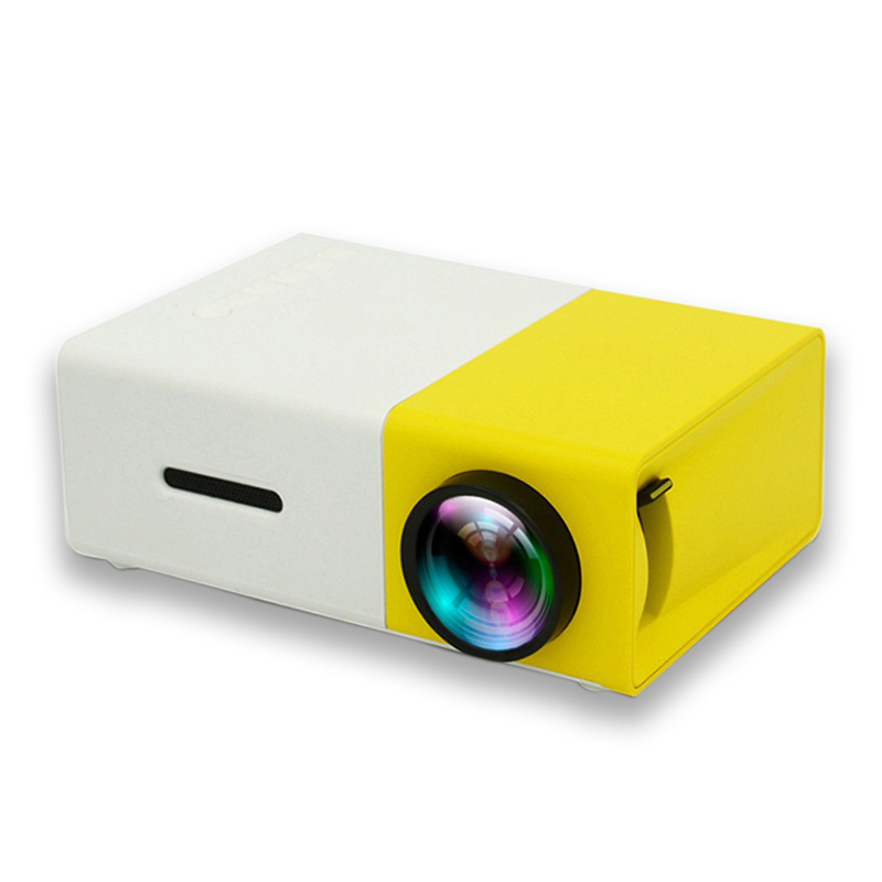 Factory foreign trade direct supply mini mini projector YG300 projector home HD 1080p daytime direct projection
