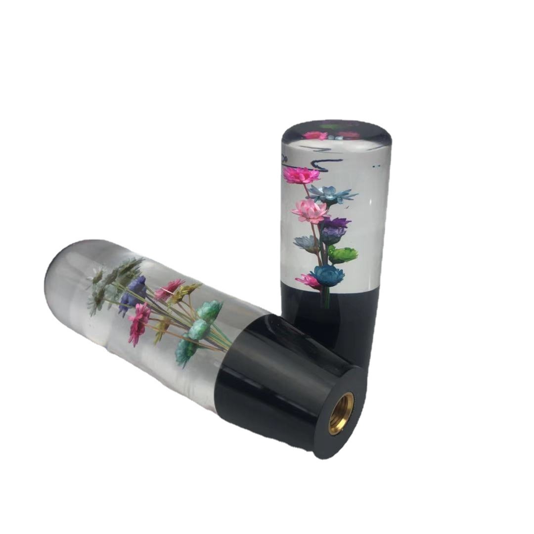 Spot car gear shift handball gear lever handle modification car flower stick gear handle crystal ball JDM