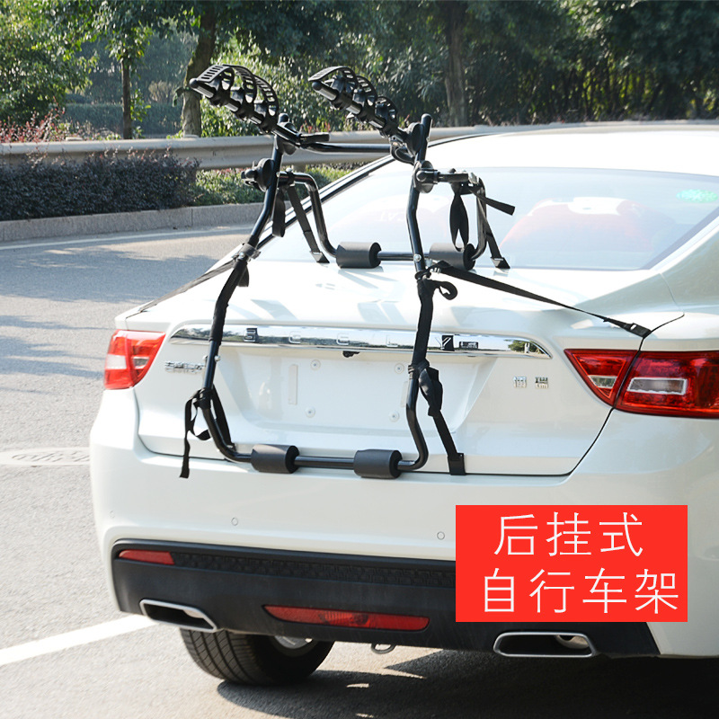 Universal Car Bicycle Rack Car Trunk Rack Suv Foldableing Bicycle Tail Rack 4+2 Bicycle Carrying Rack