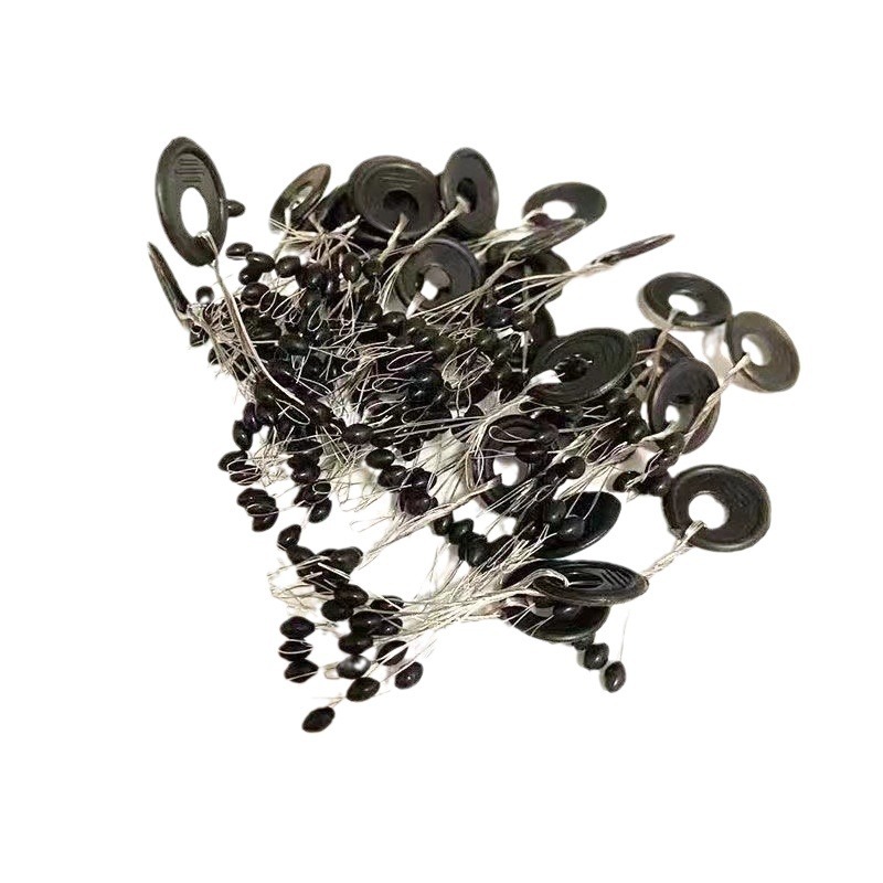 Space beans competitive rubber space beans olive-shaped space beans cylindrical space beans fishing gear fishing accessories