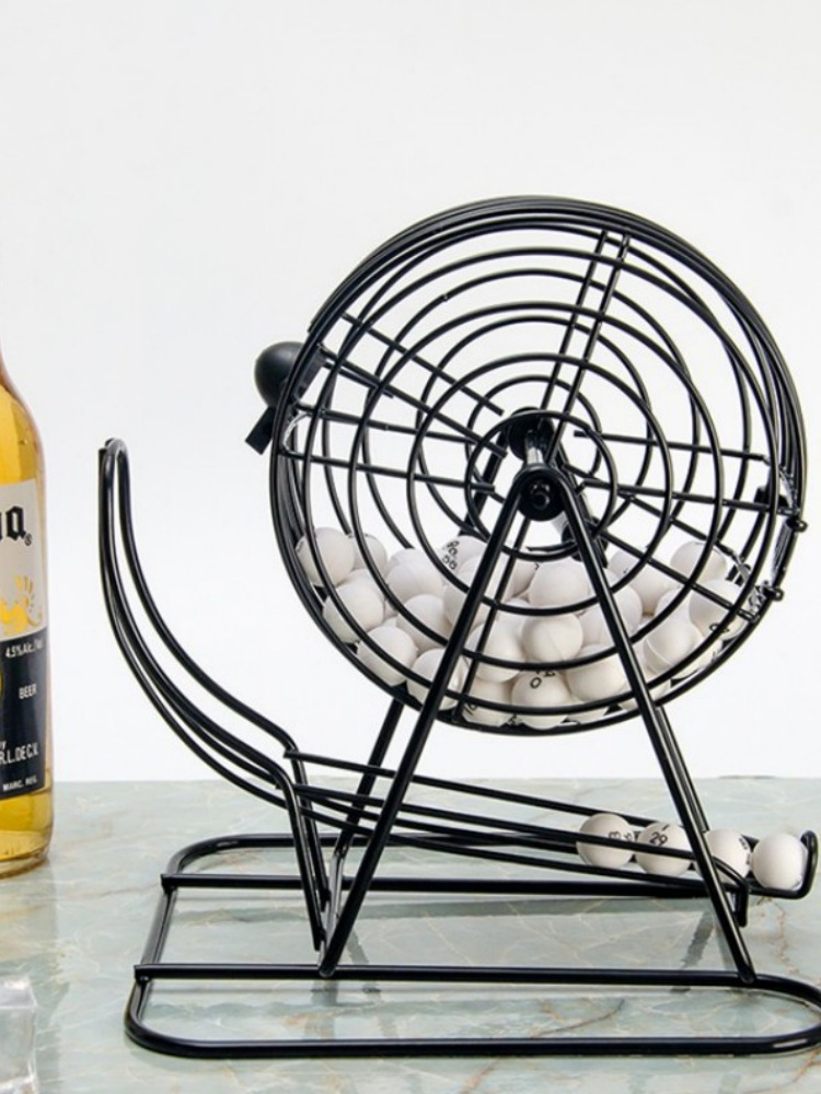 Wholesale Bingo Lottery Machine Spinner Game Machine Manual Lottery Machine Lottery Party Entertainment Atmosphere Increase