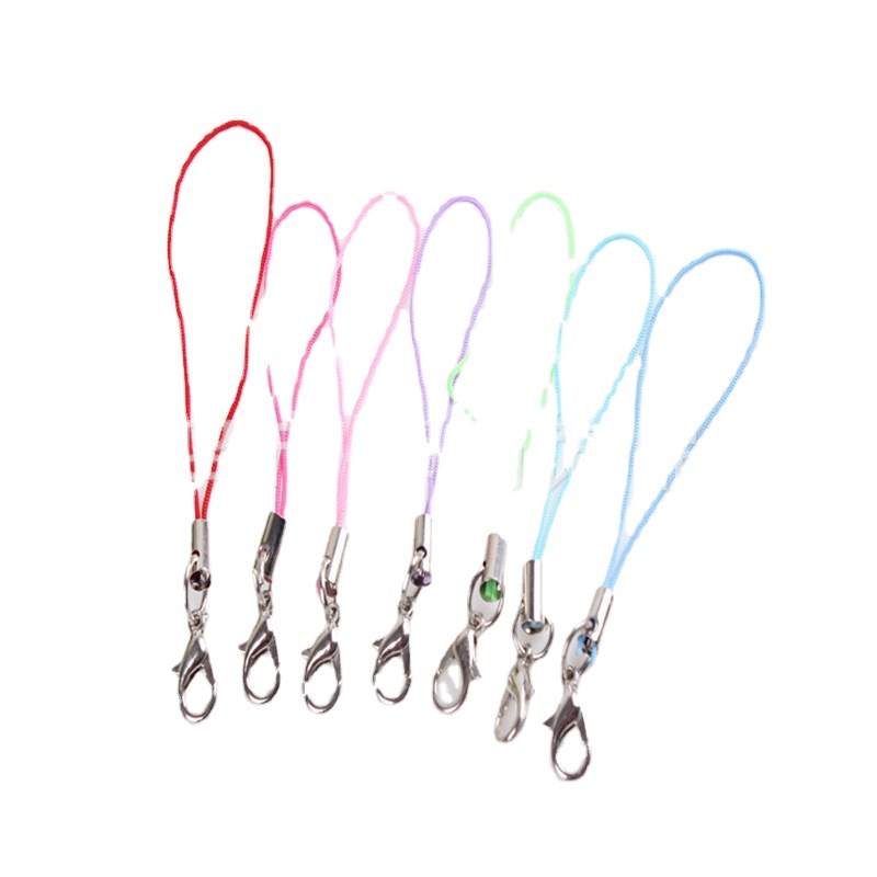 Alloy Lobster Clasp Mobile Phone Rope Length 12mm Lobster Clasp Mobile Phone Lanyard Colorful Mobile Phone Sling Mobile Phone Hanging Chain Now