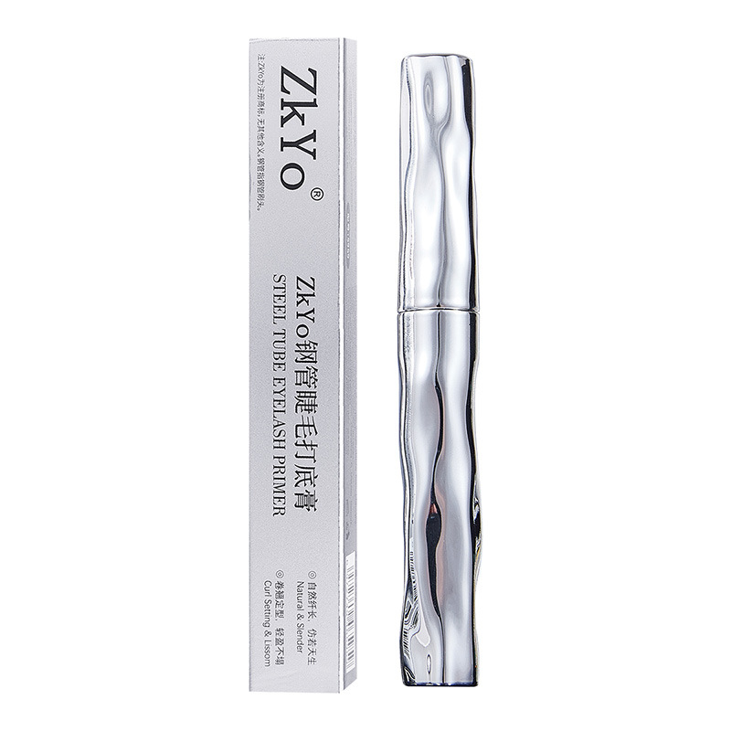 ZkYo Steel Pipe Eyelash Base Cream Makeup Holding Roll-up Waterproof Sweat-proof Slim Long No Snoiling Thread Mascara genuine goods