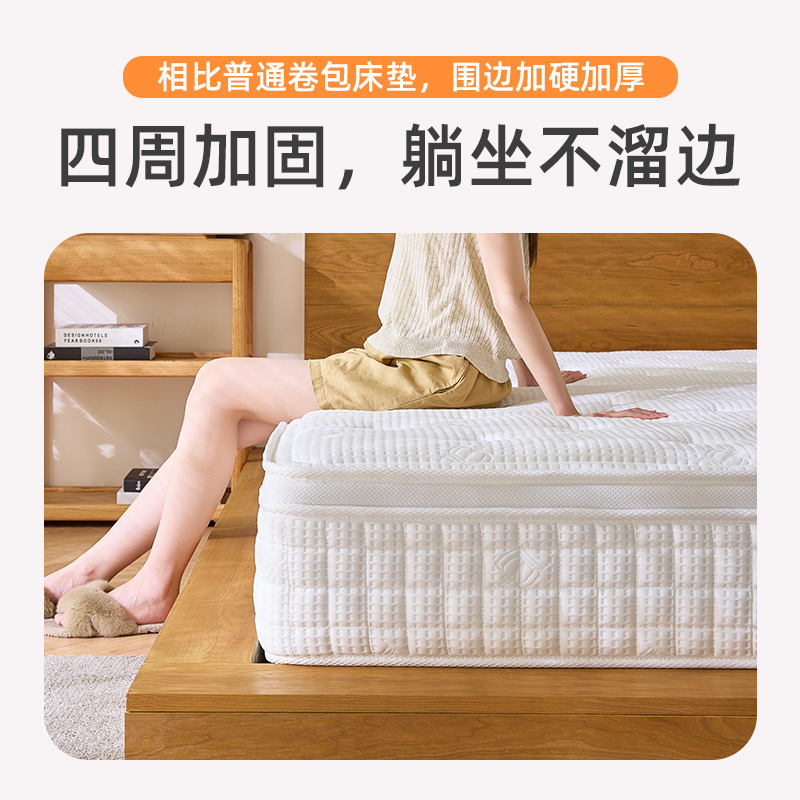 Menggongfang Mattress Simmons Master Bedroom Upgraded Memory Foam Mattress Five-Star Hotel Home Bedroom Spring Mattress
