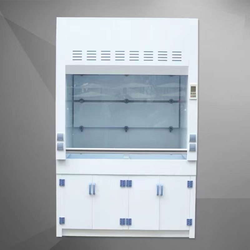 Вытяжной шкаф экспериментального стола лабораторный напольный коррозионно-устойчивый ПП вытяжной шкаф из стали