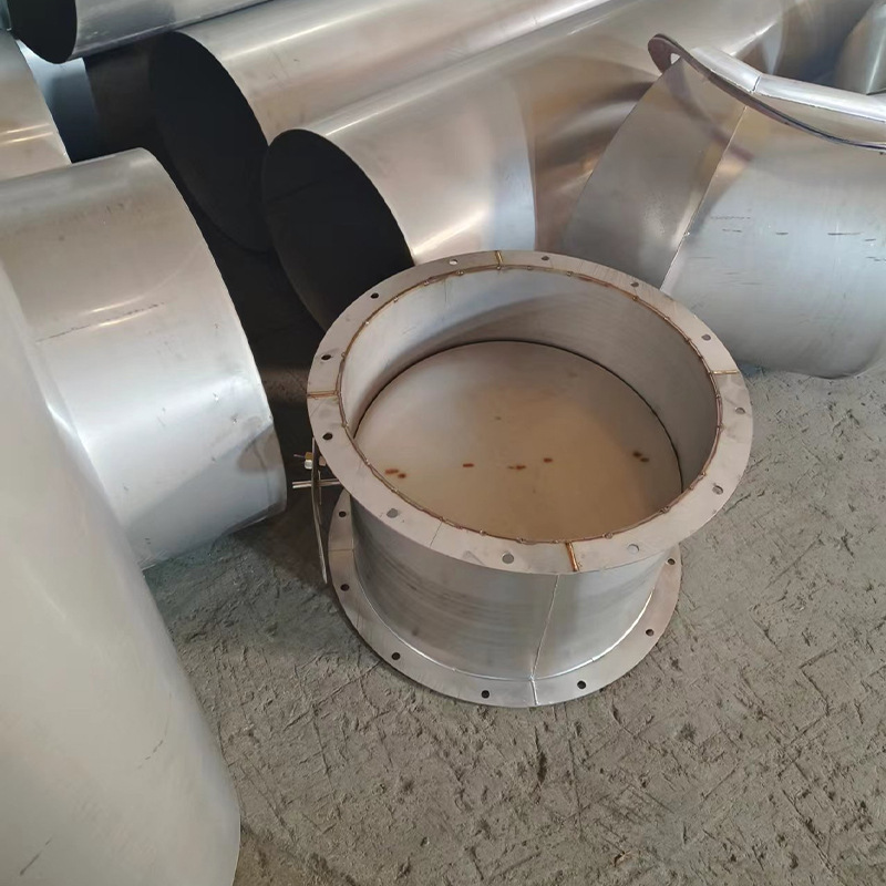 Stainless Steel Duct Wholesale Spiral Duct Processing 304 201 Stainless Steel Welded Pipe Production Ventilation Engineering Wind