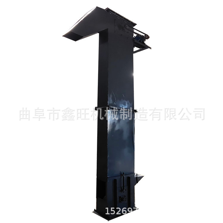 Yongchang County Chain-Type Bucket Elevators Suitable for Various Feeding Methods 4m High Bucket Elevators