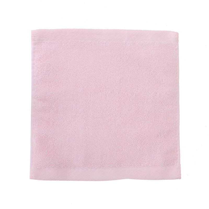 Pure Cotton Type a Household Pure Cotton Square Towel Absorbs Water and Does Not Shed Lint, Soft Kidsren's Kindergarten Cartoon Towel Baby Square Towel